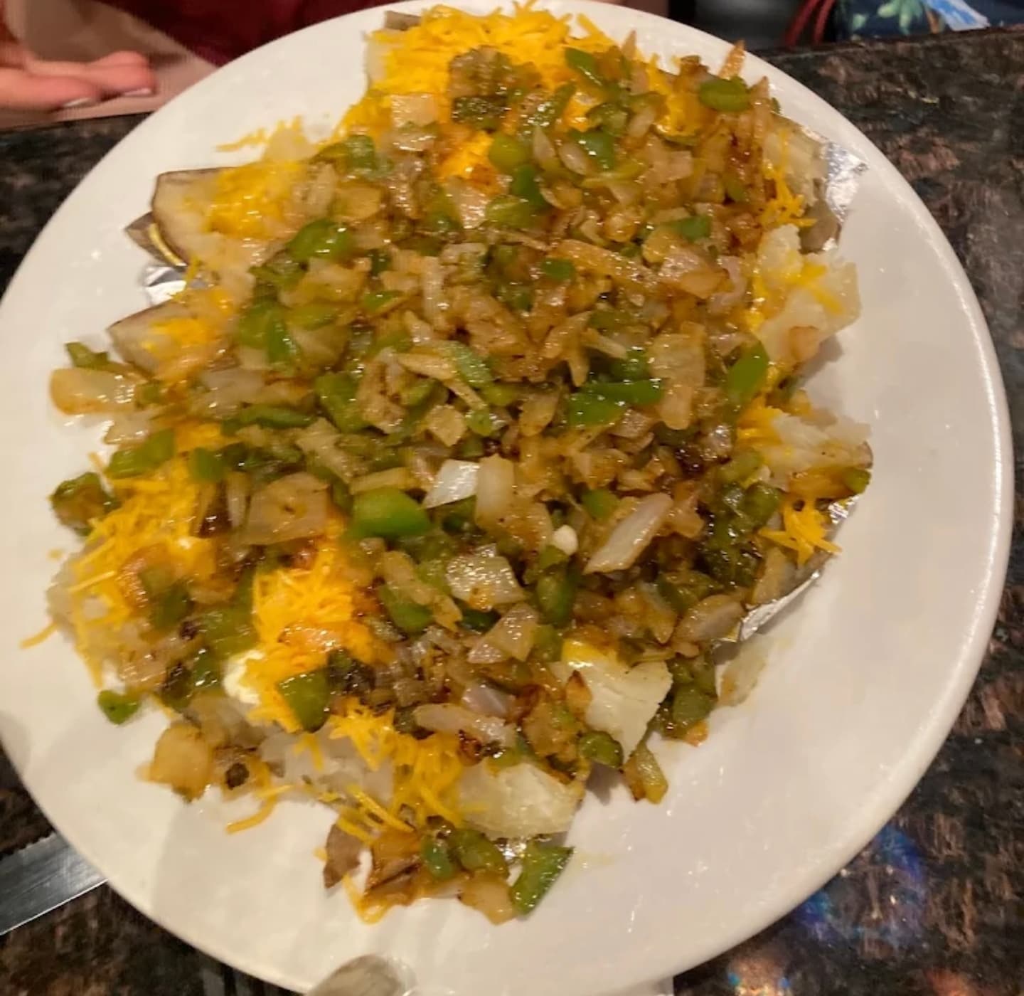 Veggie Baked Potato