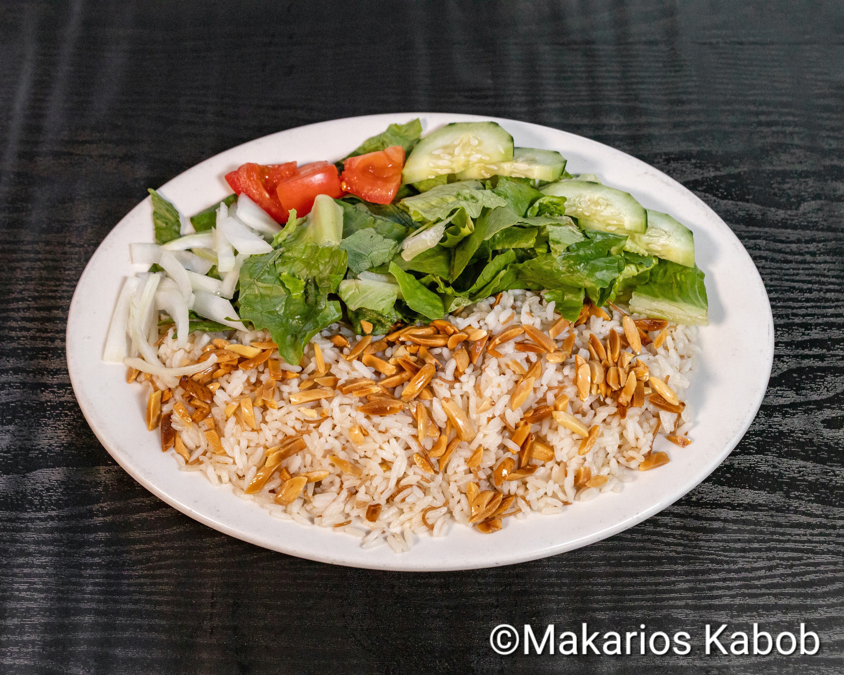 Rice Almond Salad